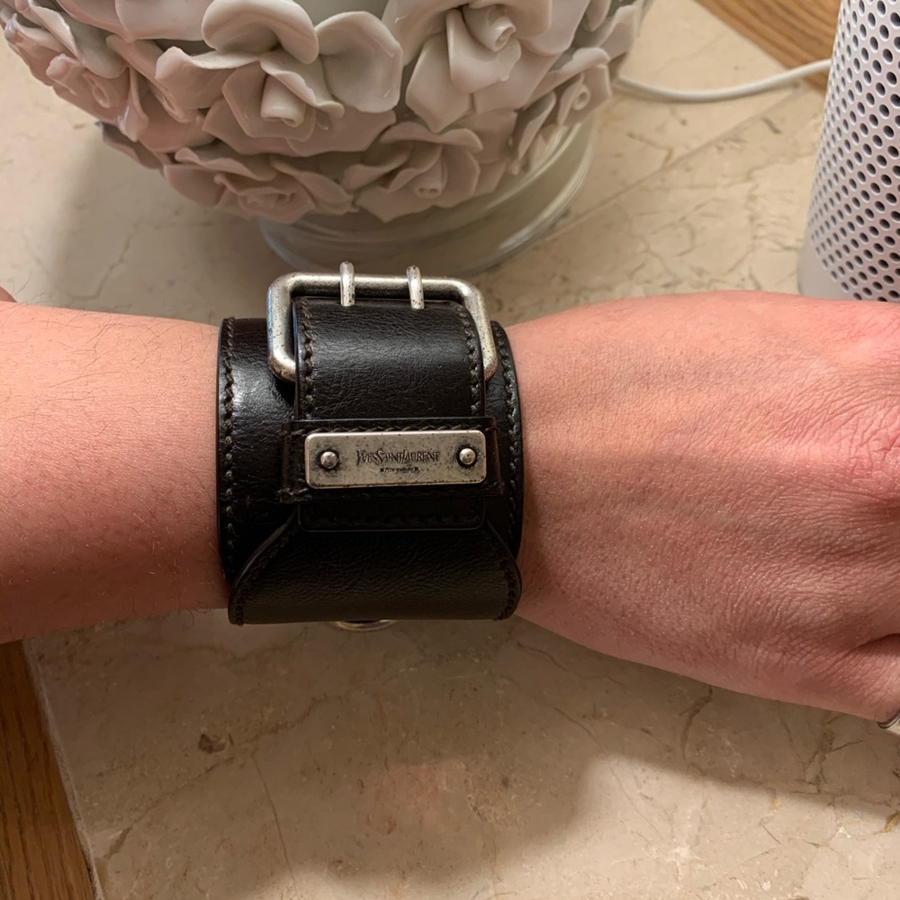 💯Authentic YSL Yves Saint Laurent Cuff